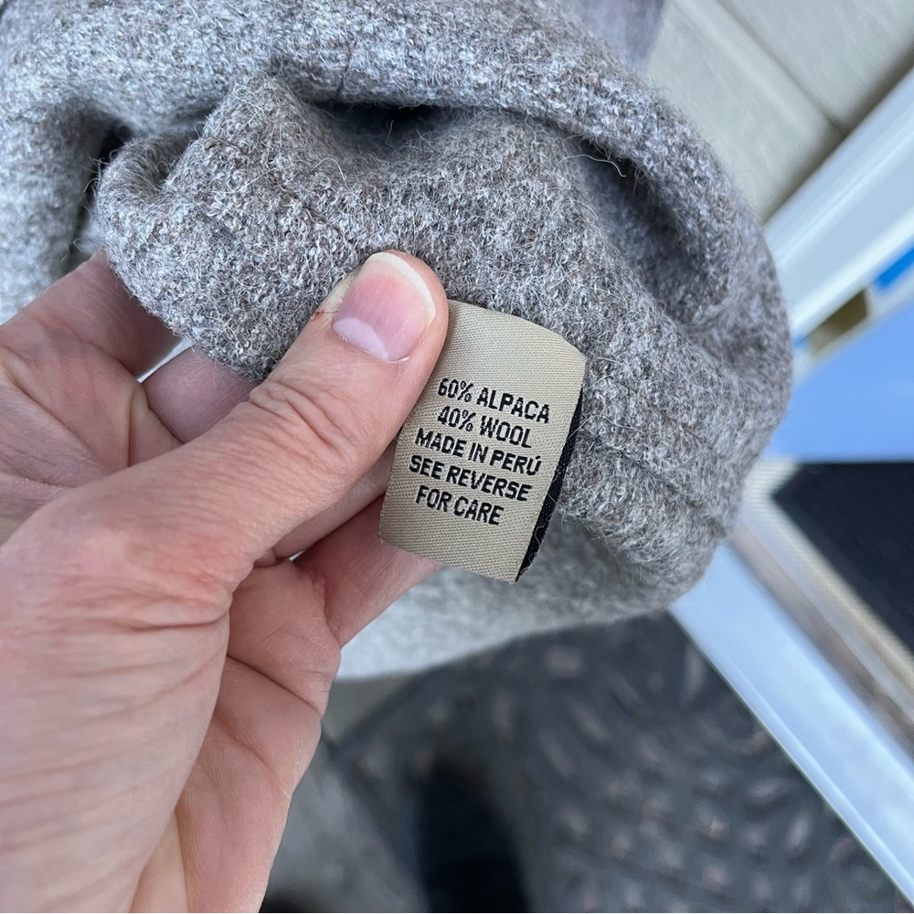 Beyond Threads Alpaca & Wool Button Jacket Coat S… - image 5